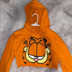 Vintage Paws cropped Garfield Sweater